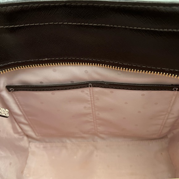 Kate Spade Black/Pink Snakeskin Tote *NEW* - Picture 4 of 5